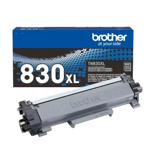 Tóner Brother TN830XL negro, rendimiento aproximado 3,000 páginas