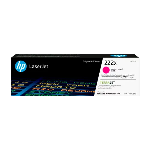 Toner HP LaserJet 222X Magenta