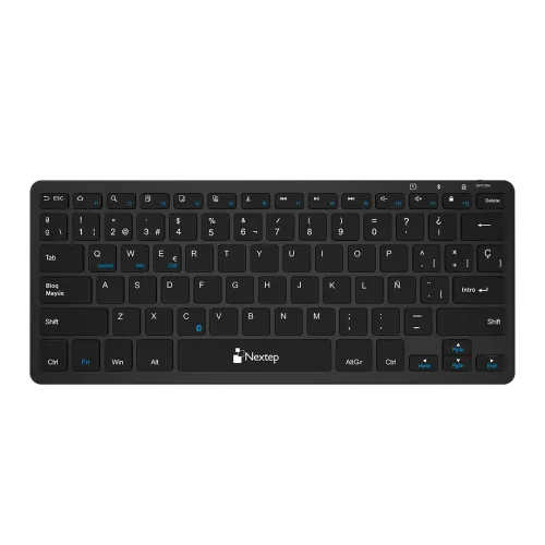 Teclado Nextep Inalámbrico Compacto Recargable Bluetooth