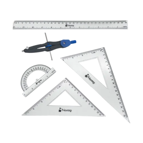 Juego de Geometria Nextep Grande 5 Piezas