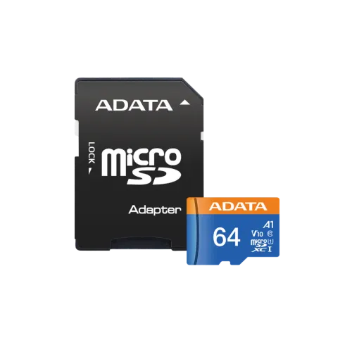 Memoria Flash ADATAPremier, 64GB MicroSDHC UHS-I Clase 10