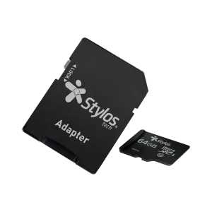 Memoria Flash Stylos STMS641B, 64GB MicroSDHC Clase 10