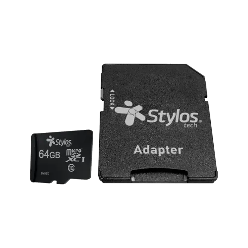 Memoria Flash Stylos STMS641B, 64GB MicroSDHC Clase 10