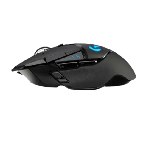 Mouse Gamer LOGITECH Óptico G502 Hero Lightspeed, Inalámbrico, USB, 16000DPI, Negro