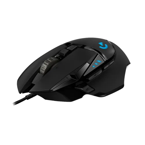 Mouse Gamer LOGITECH Óptico G502 Hero Lightspeed, Inalámbrico, USB, 16000DPI, Negro