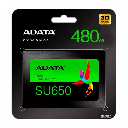 UNIDAD SSD ADATA SU650 480GB 2.5 SATA