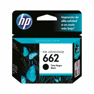 CARTUCHO TINTA ORIGINAL HP 662 NEGRO